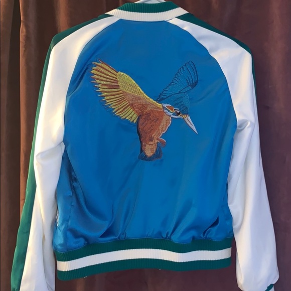 Maje Satin bomber, size 38 - Picture 3 of 5